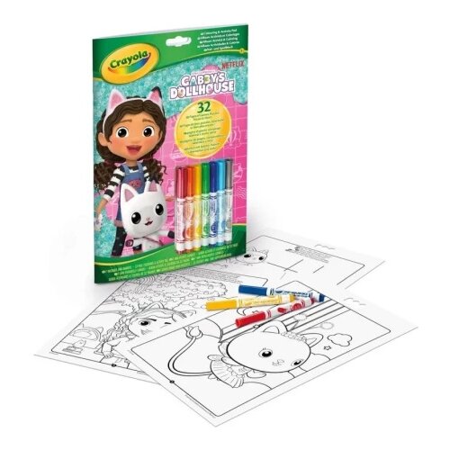 Crayola bojanka sa flomasterima gabby ( GA47024 ) Cene