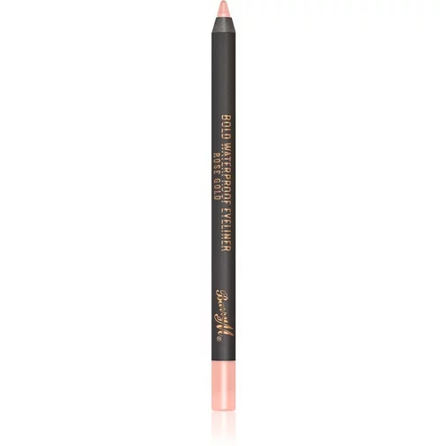 Barry M Bold Waterproof Eyeliner vodootporna olovka za oči nijansa Rose Gold