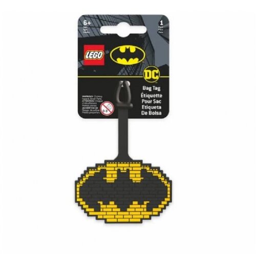 Lego super heroji etiketa za prtljag: betmenov znak Slike