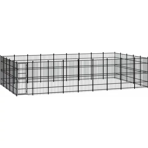  vanjski kavez za pse čelični 41 47 m²
