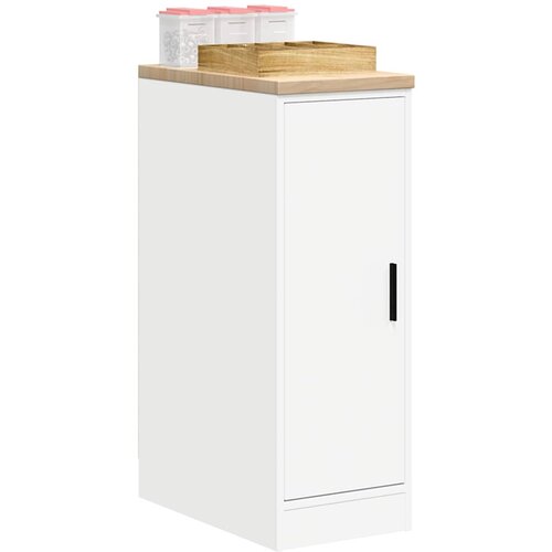 vidaXL Garažni ormar za odlaganje bijeli 30x51x85 cm masivne borovine Cijene