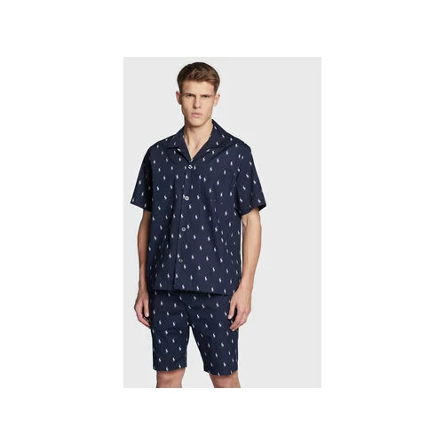 Polo Ralph Lauren Pižama 714899503006 Mornarsko modra Regular Fit
