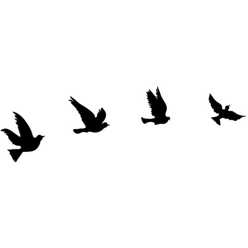 Wallity Metalni zidni ukras 18x20 cm Birds - Cijene
