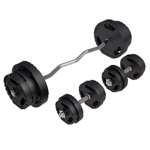 Gorilla Sports EZ-Set tegova plastični 70 kg Cene