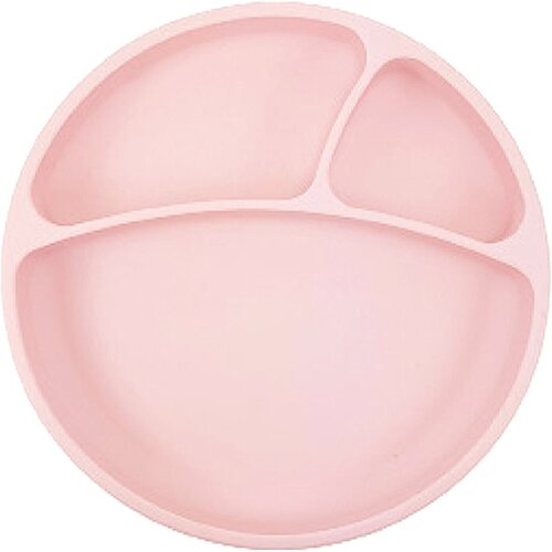 Minikoioi Puzzle Plate Pink tanjur s pregradama s vakuumskim držačem 1 kom Cijene