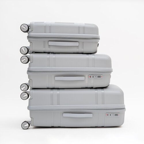 Bolzz set kofera voyage 3/1 grey bolkofvogrey Cene