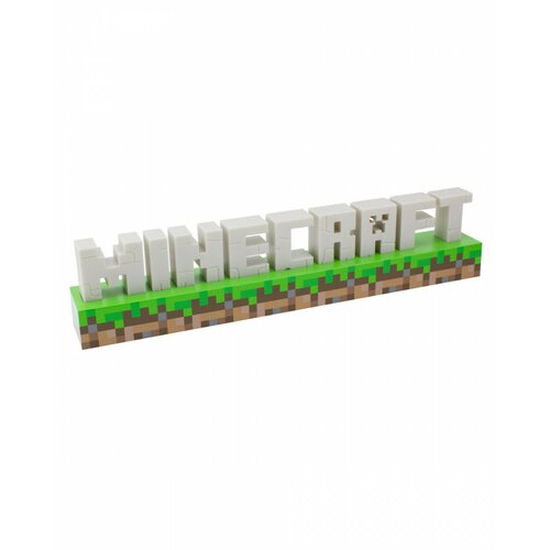 Paladone lampa minecraft logo Slike