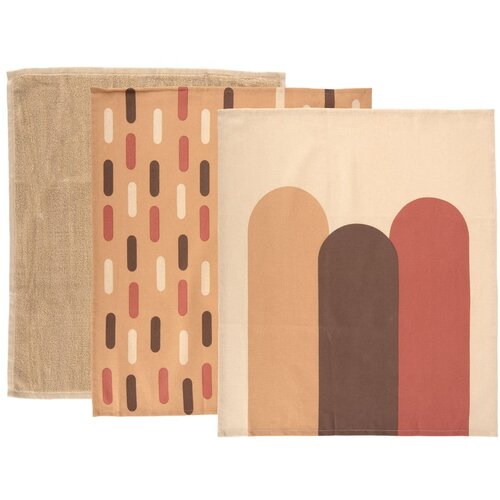 PT LIVING Pamučni ručnici u setu od 3 kom 55x65 cm Summer Graphics &amp;ndash; Slike