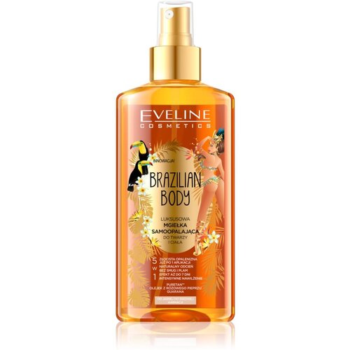 Eveline Cosmetics Brazilian Body bronz sprej za samotamnjenje za prirodan izgled 150 ml Slike