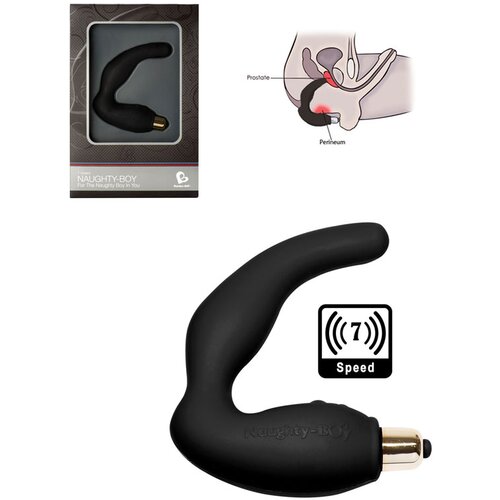 Rocks-Off analni stimulator "naughty boy black" 7 (R7819) Cene