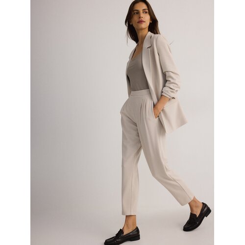 Reserved LADIES` TROUSERS - bež Cene