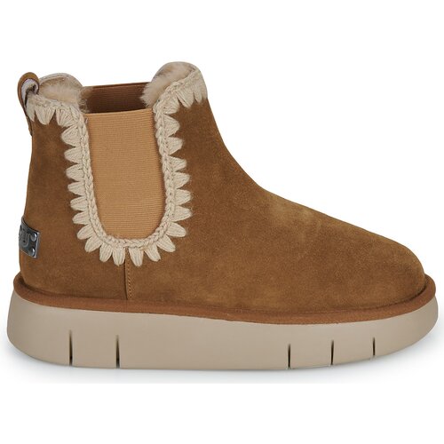Mou Pol&amp;scaron;kornji BOUNCE CHELSEA BOOT IN SUEDE Kostanjeva Slike