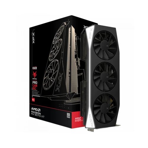 XFX grafična kartica AMD Radeon RX 9070 XT 16GB GDDR6, RX-97TMERCB9 Slike