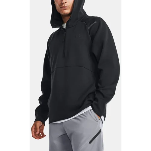 Under Armour UA Unstoppable Flc Hoodie Pulover Črna