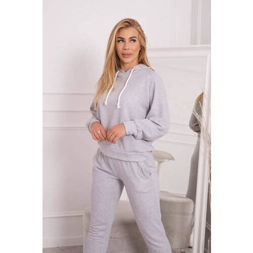 Kesi Hoodie in grey color Slike
