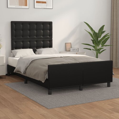 Furnova Posteljni okvir brez vzmetnice črn 120x190 cm, (21934886) Slike