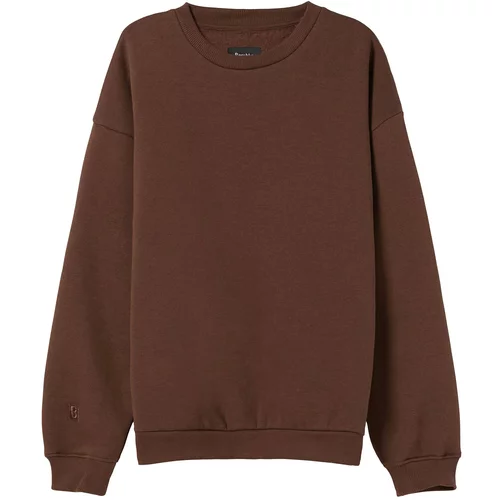 Bershka Sweater majica čokolada