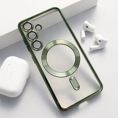  Maska za Samsung S24 S921B/ S25/ S931B Mag Case Electro zelena Cene