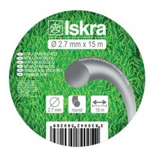Iskra sajla za trimer - okrugla 15 m Slike