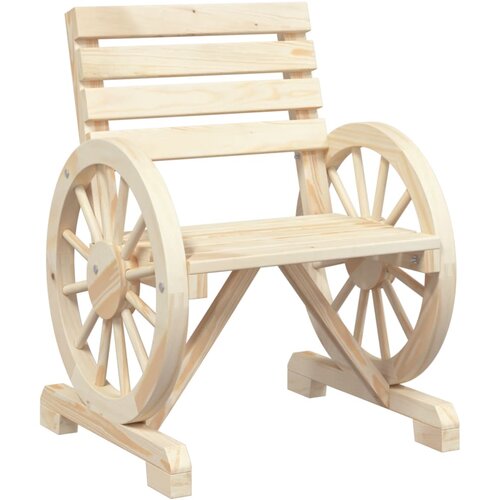 Maison Chic Vrtni Stoli - Stol za vrt 58x58x78,5 cm trden les jelke JS538, (21878272) Slike