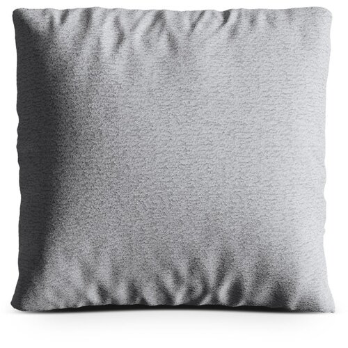 Cosmopolitan Design Svijetlo sivi ukrasni jastuk za sjedeću garnituru od bouclé tkanine Kemi – Cijene