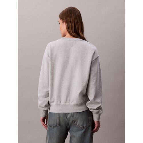 Calvin Klein Jeans Sweater majica siva Slike