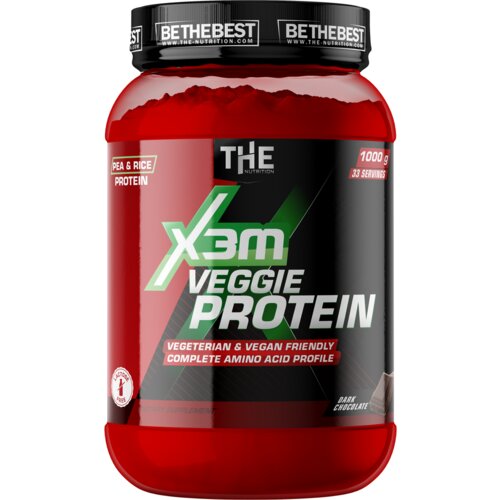 2. The Nutrition X3M Vegan Protein - 1000g THE-BLACK FRIDAY(na ovaj proizvod se ne odobrava dodatni popust) Slike