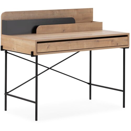 Marckeric Uredski radni stol od punog hrasta 60x113 cm Lila &amp;ndash; Slike