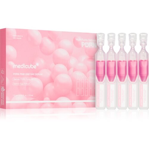 MEDICUBE PDRN Pink One Day Serum obnavljajući serum za lice za sjaj i hidrataciju 10x1.5 ml Cijene
