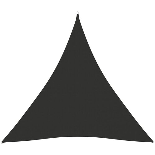 vidaXL Senčno jadro oksford blago trikotno 4,5x4,5x4,5 m antracitno, (20729263) Cene