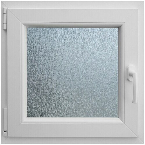 PVC prozor s kvakom, ornament (60 x 60 cm, Smjer otvaranja: Lijevo) Slike