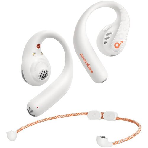 Soundcore AeroFit Pro Bluetooth headphones white Cene