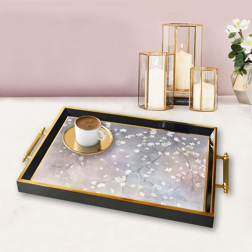 Aberto Design poslužavnik TPA9813 50 x 29 x 3,5 cm, &scaron;areni Cijene