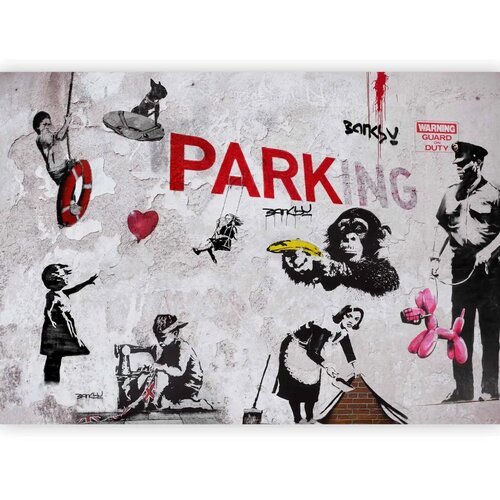  Foto tapeta - [Banksy] Graffiti Diveristy 350x256 Premium Cene