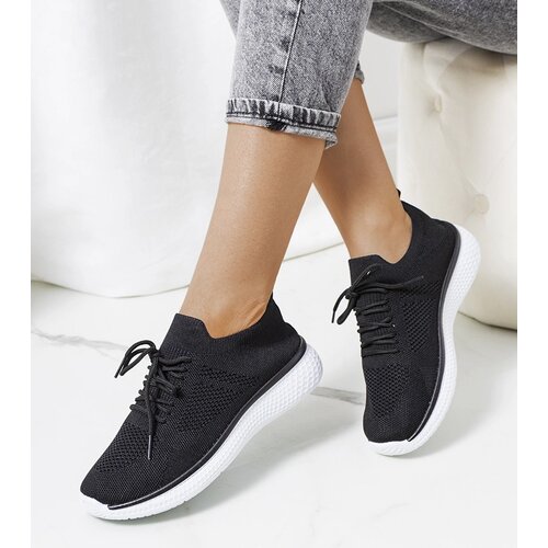 Gemre Black sports sneakers by Michael Cene