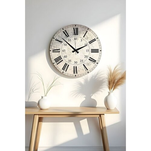 Wallity Dekorativni zidni sat Huhuas00031, 50x50 cm Cene