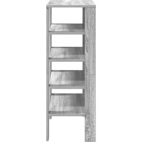  Stalak za cipele boja hrasta 61x32x87,5 cm konstruirano drvo Slike