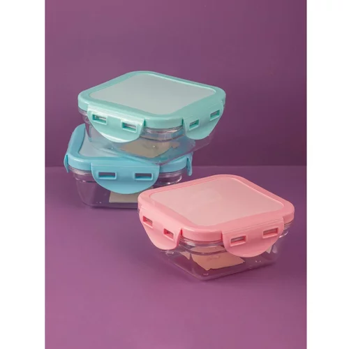 Fashion Hunters Small pink food container