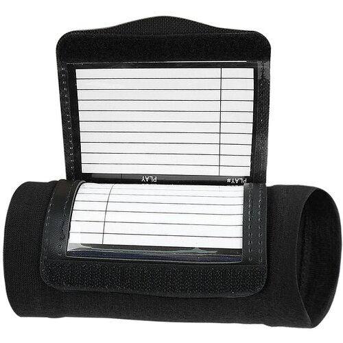 INF Taktična zapestnica za nogomet, ragbi in košarko Black L, (22157397) Cene
