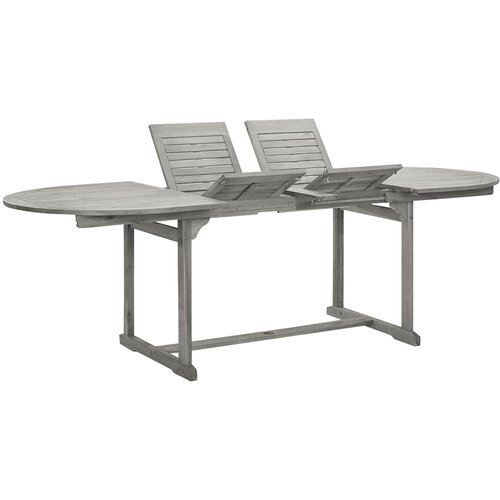  Vrtni blagovaonski stol (160 - 240)x100x75 cm od drva bagrema Cene