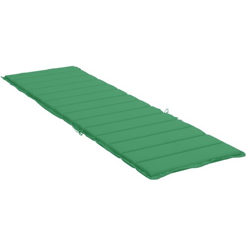  Jastuk za ležaljku zeleni 200 x 50 x 3 cm od tkanine Oxford Slike