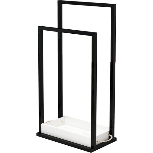 Tutumi Kupaonska vije&amp;scaron;alica Black 391872 Slike