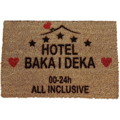  Otirač Hotel baka i deka, 40x60cm Slike