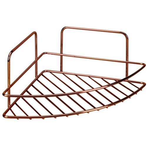 Metaltex kutna polica za kupaonicu Copper Cijene