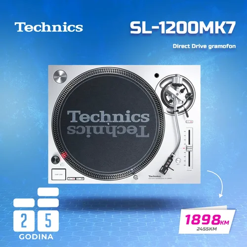 Technics SL-1200MK7 Direct Drive gramofon