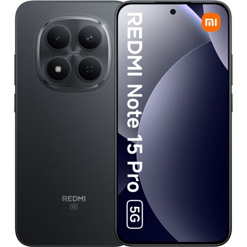Xiaomi Redmi Note 15 Pro 5G 12GB/512GB Black Slike