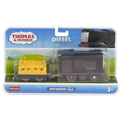 Mattel Tomica i prijatelji: Diesel motorna lokomotiva sa teretom - Slike
