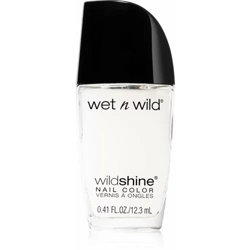 Wet N Wild Wild Shine nadlak za nohte z mat učinkom transparenten (M)transparentna (F)transparentno (N) 12.3 ml