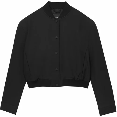 Pull&Bear Prijelazna jakna crna