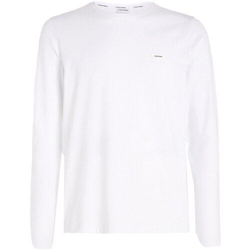 Calvin Klein Jeans Majice s kratkimi rokavi K10K112725 Bela Cene